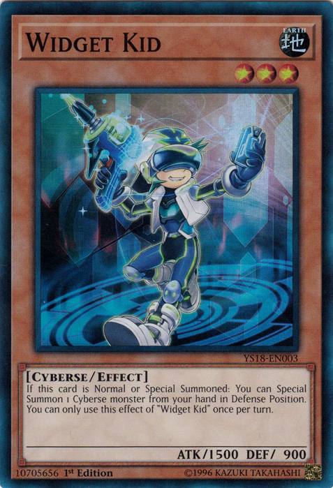 Widget Kid [YS18-EN003] Super Rare - PCA Designer Toys