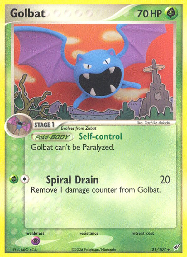 Golbat (31/107) [EX: Deoxys] - PCA Designer Toys