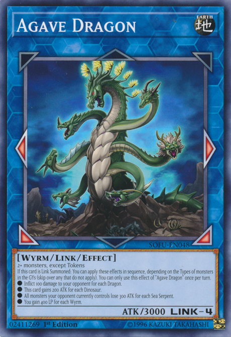 Agave Dragon [SOFU-EN048] Common - PCA Designer Toys