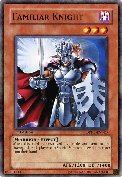 Familiar Knight [DPKB-EN020] Common - PCA Designer Toys