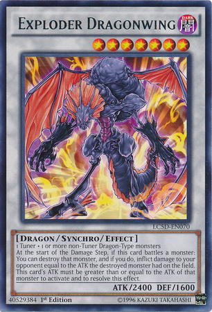 Exploder Dragonwing [LC5D-EN070] Rare - PCA Designer Toys