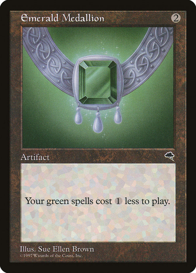 Emerald Medallion [Tempest] - PCA Designer Toys