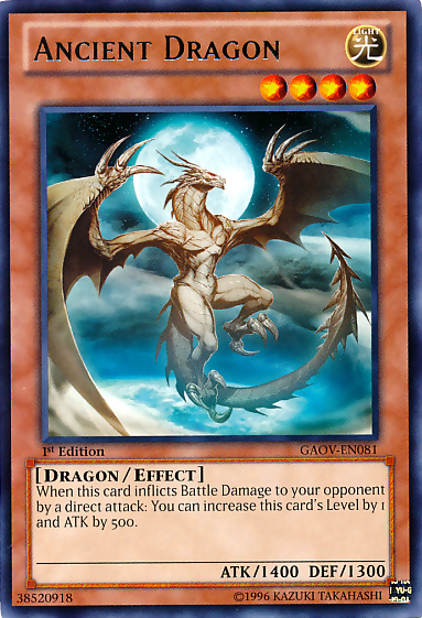 Ancient Dragon [GAOV-EN081] Rare - PCA Designer Toys