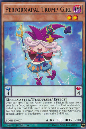 Performapal Trump Girl [BOSH-EN007] Common - PCA Designer Toys