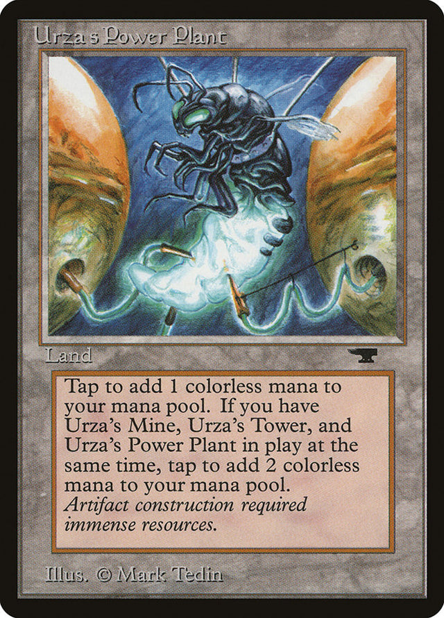 Urza's Power Plant (Insect) [Antiquities] - PCA Designer Toys
