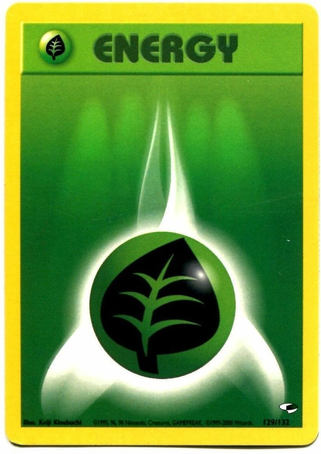 Grass Energy (129/132) [Gym Heroes Unlimited] - PCA Designer Toys