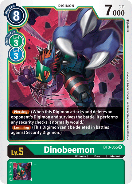 Dinobeemon [BT3-055] [Release Special Booster Ver.1.5] - PCA Designer Toys