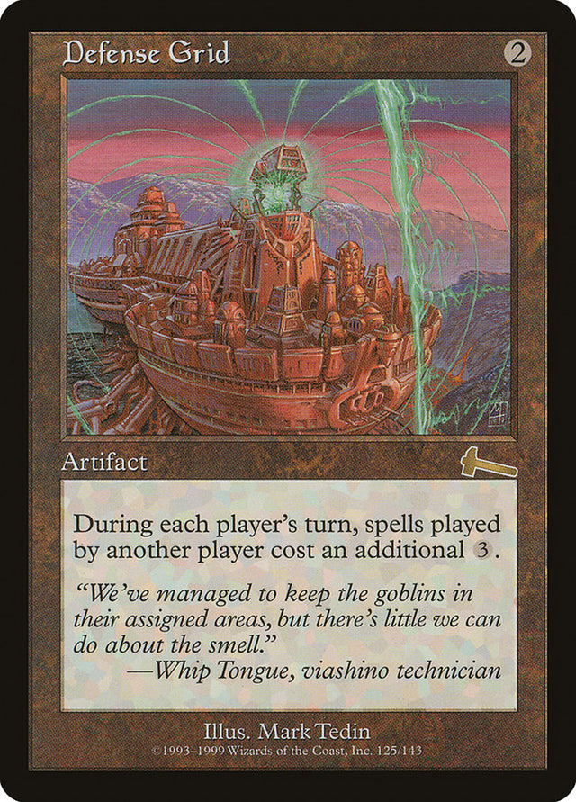 Defense Grid [Urza's Legacy] - PCA Designer Toys