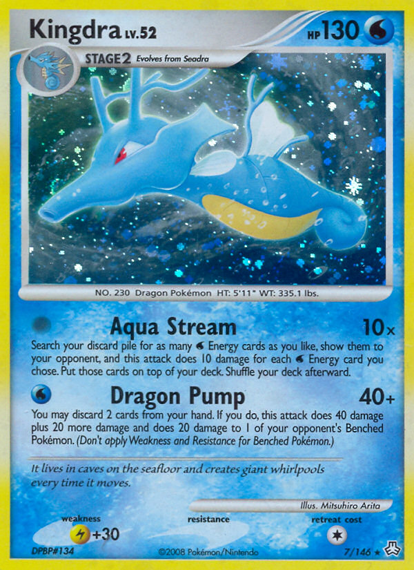 Kingdra (7/146) [Diamond & Pearl: Legends Awakened] - PCA Designer Toys