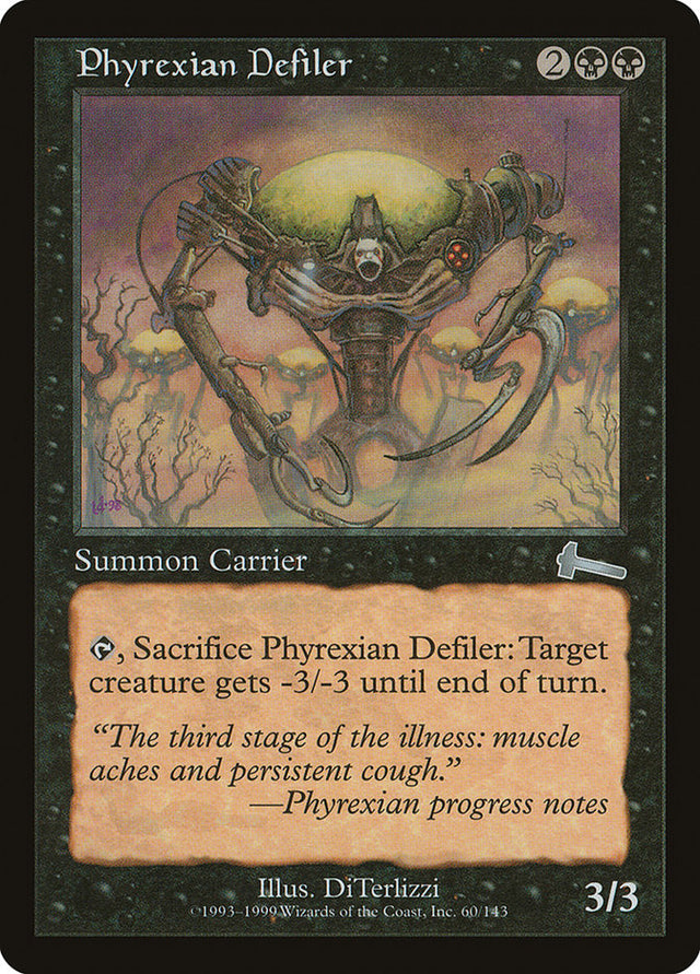 Phyrexian Defiler [Urza's Legacy] - PCA Designer Toys