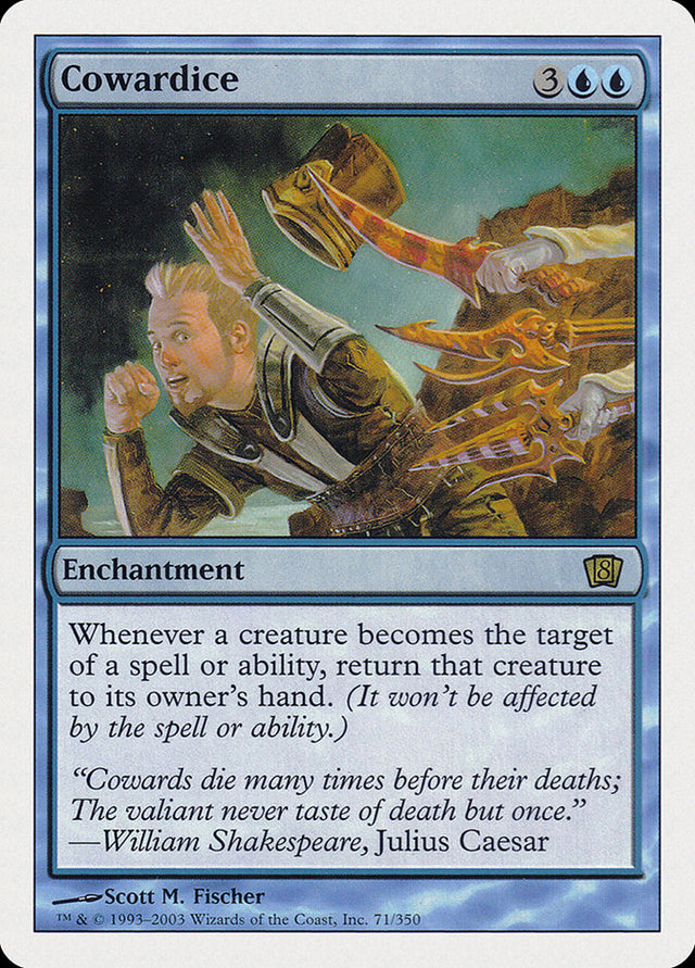Cowardice [Eighth Edition] - PCA Designer Toys