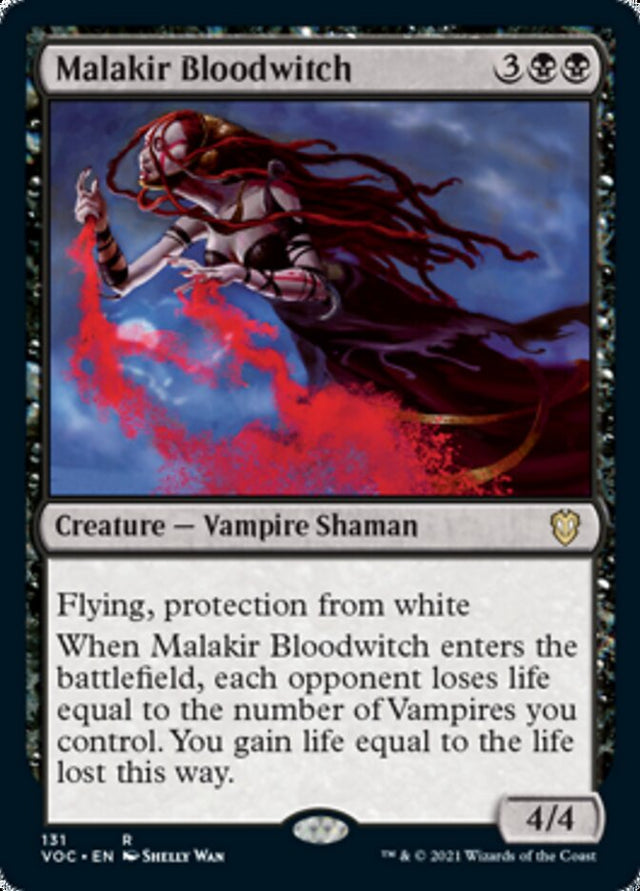 Malakir Bloodwitch [Innistrad: Crimson Vow Commander] - PCA Designer Toys