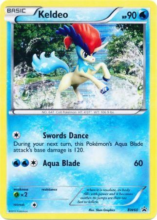 Keldeo (BW60) (Non Holo) [Black & White: Black Star Promos] - PCA Designer Toys