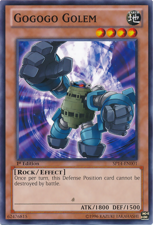 Gogogo Golem [SP14-EN001] Common - PCA Designer Toys