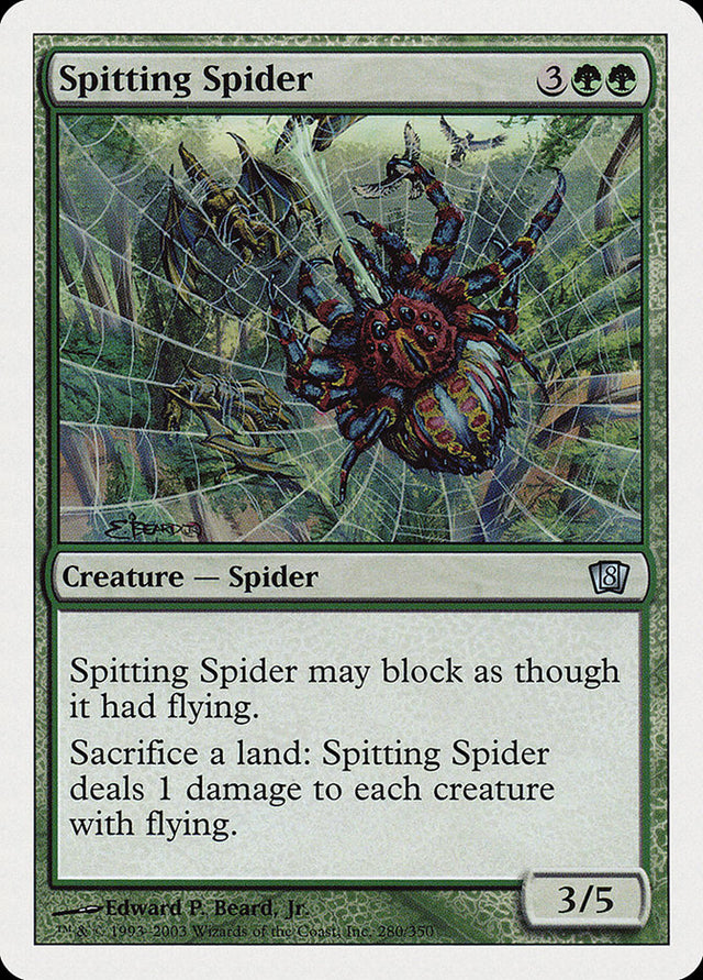 Spitting Spider [Eighth Edition] - PCA Designer Toys