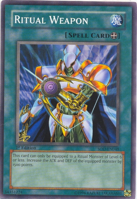 Ritual Weapon [SOD-EN048] Common - PCA Designer Toys