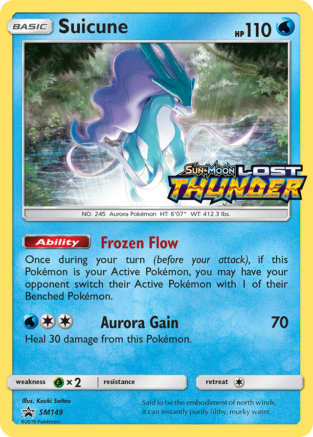 Suicune (SM149) [Sun & Moon: Black Star Promos] - PCA Designer Toys