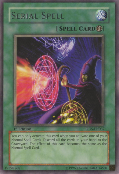 Serial Spell [RDS-EN037] Rare - PCA Designer Toys