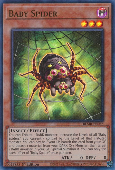 Baby Spider [BLMR-EN045] Ultra Rare