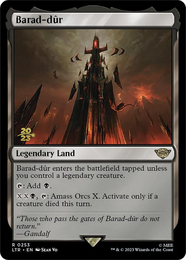 Barad-dur [The Lord of the Rings: Tales of Middle-Earth Prerelease Promos]