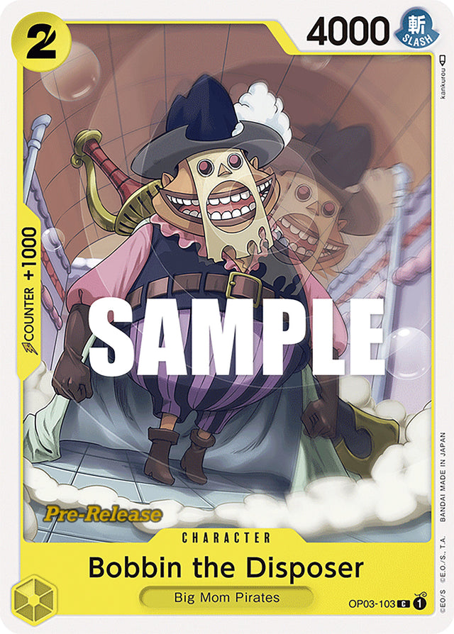 Bobbin the Disposer [Pillars of Strength Pre-Release Cards] - PCA Designer Toys