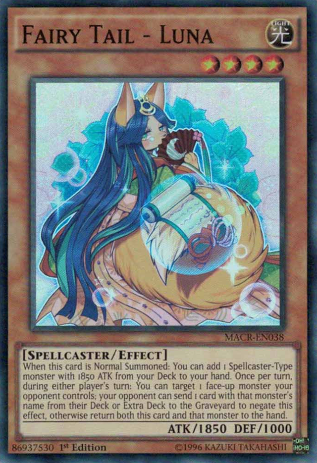 Fairy Tail - Luna [MACR-EN038] Super Rare - PCA Designer Toys