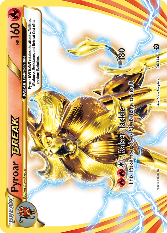 Pyroar BREAK (24/114) [XY: Steam Siege] - PCA Designer Toys