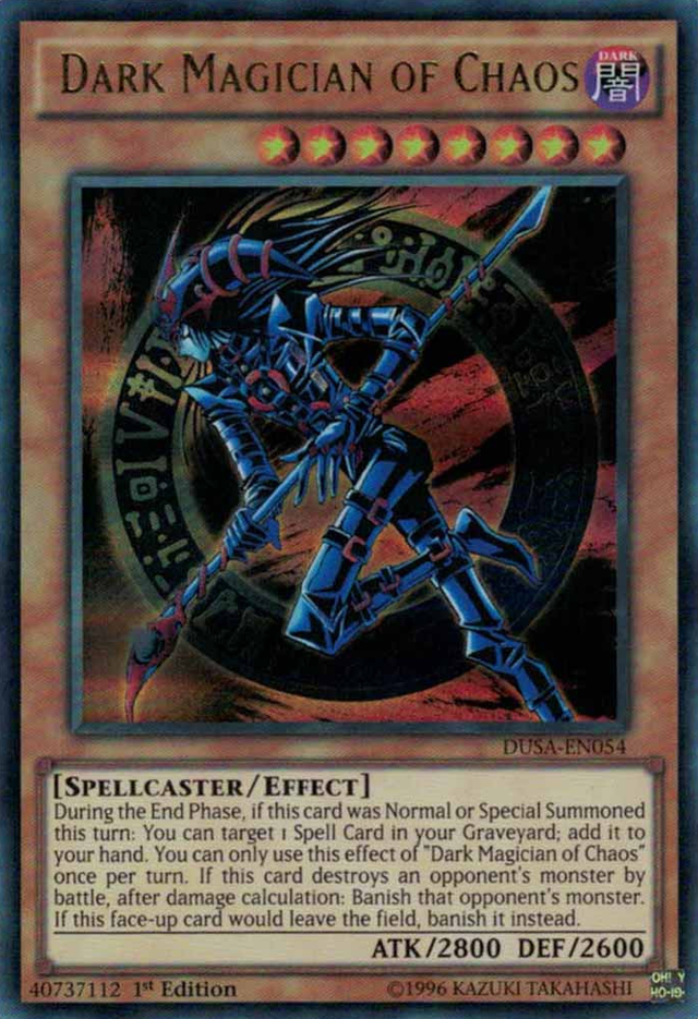 Dark Magician of Chaos [DUSA-EN054] Ultra Rare - PCA Designer Toys