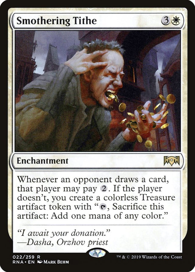 Smothering Tithe [Ravnica Allegiance] - PCA Designer Toys