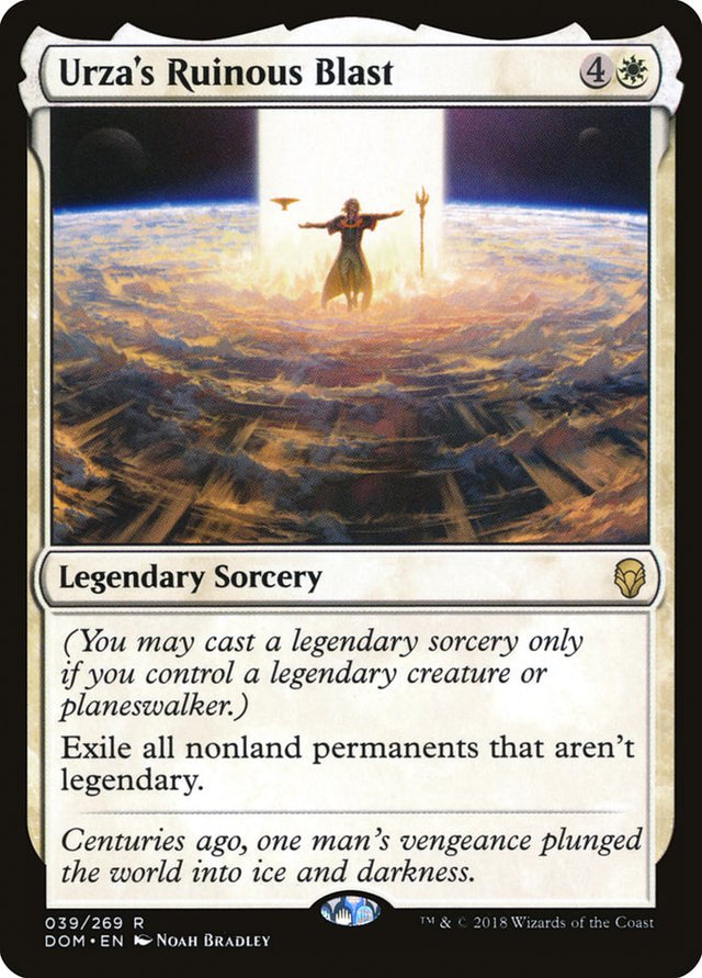 Urza's Ruinous Blast [Dominaria] - PCA Designer Toys