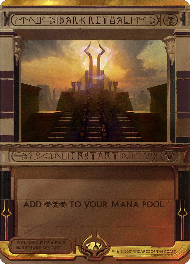 Dark Ritual (Invocation) [Amonkhet Invocations] - PCA Designer Toys