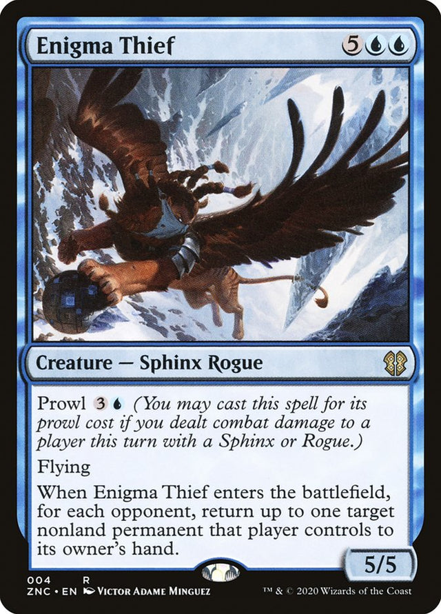 Enigma Thief [Zendikar Rising Commander] - PCA Designer Toys