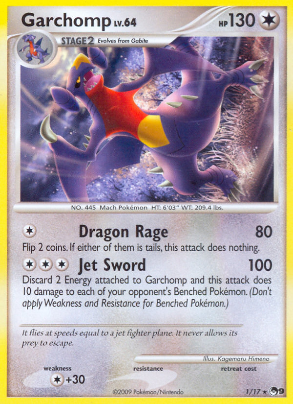Garchomp (1/17) [POP Series 9] - PCA Designer Toys