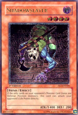 Shadowslayer [FET-EN024] Ultimate Rare - PCA Designer Toys
