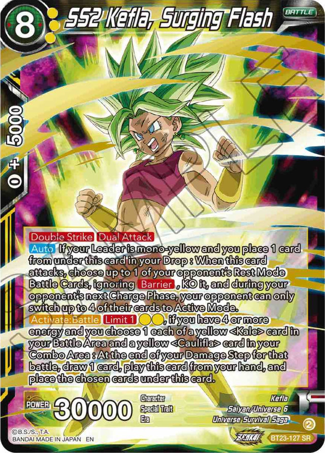 SS2 Kefla, Surging Flash (BT23-127) [Perfect Combination]