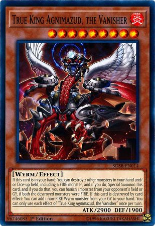 True King Agnimazud, the Vanisher [SDSB-EN014] Common - PCA Designer Toys