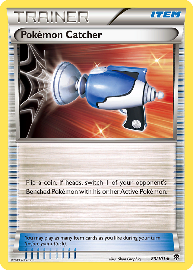 Pokemon Catcher (83/101) [Black & White: Plasma Blast] - PCA Designer Toys