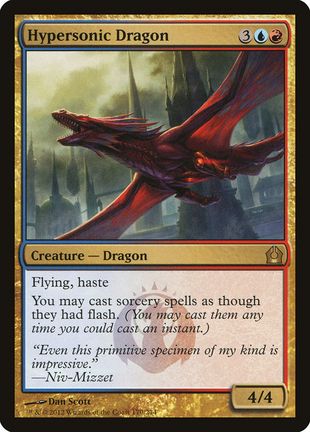 Hypersonic Dragon [Return to Ravnica] - PCA Designer Toys