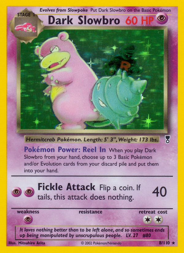 Dark Slowbro (8/110) [Legendary Collection] - PCA Designer Toys