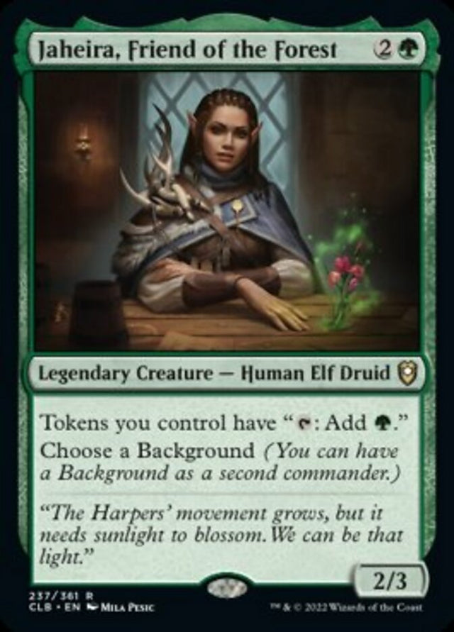 Jaheira, Friend of the Forest [Commander Legends: Battle for Baldur's Gate] - PCA Designer Toys