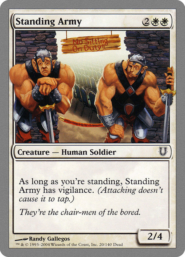 Standing Army [Unhinged] - PCA Designer Toys