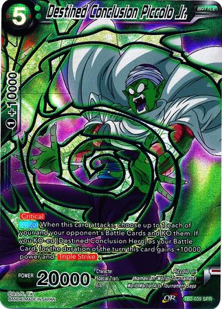 Destined Conclusion Piccolo Jr. (SPR) (TB2-039) [World Martial Arts Tournament] - PCA Designer Toys