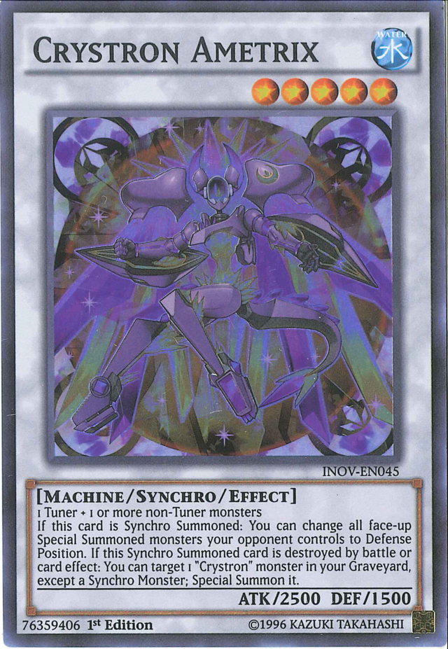 Crystron Ametrix [INOV-EN045] Super Rare - PCA Designer Toys