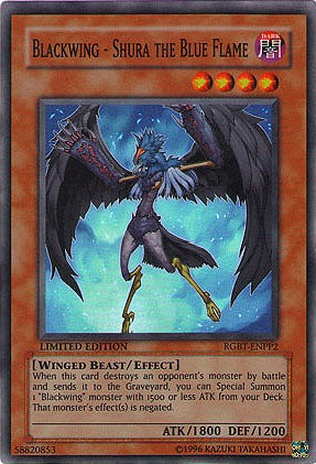 Blackwing - Shura the Blue Flame [RGBT-ENPP2] Super Rare - PCA Designer Toys