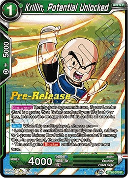 Krillin, Potential Unlocked (BT10-070) [Rise of the Unison Warrior Prerelease Promos] - PCA Designer Toys