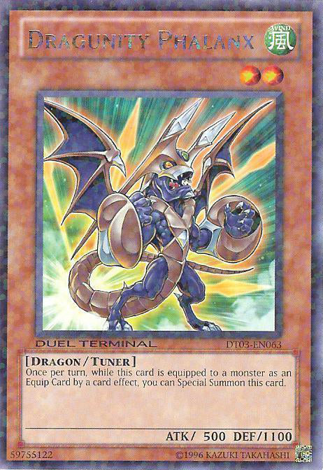 Dragunity Phalanx [DT03-EN063] Rare - PCA Designer Toys