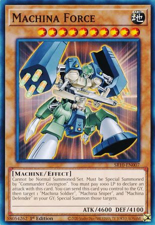 Machina Force [SR10-EN007] Common - PCA Designer Toys