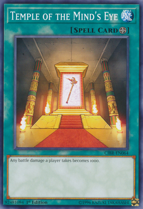 Temple of the Mind's Eye [CIBR-EN064] Common - PCA Designer Toys