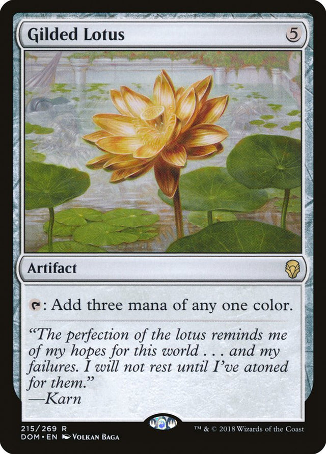 Gilded Lotus [Dominaria] - PCA Designer Toys