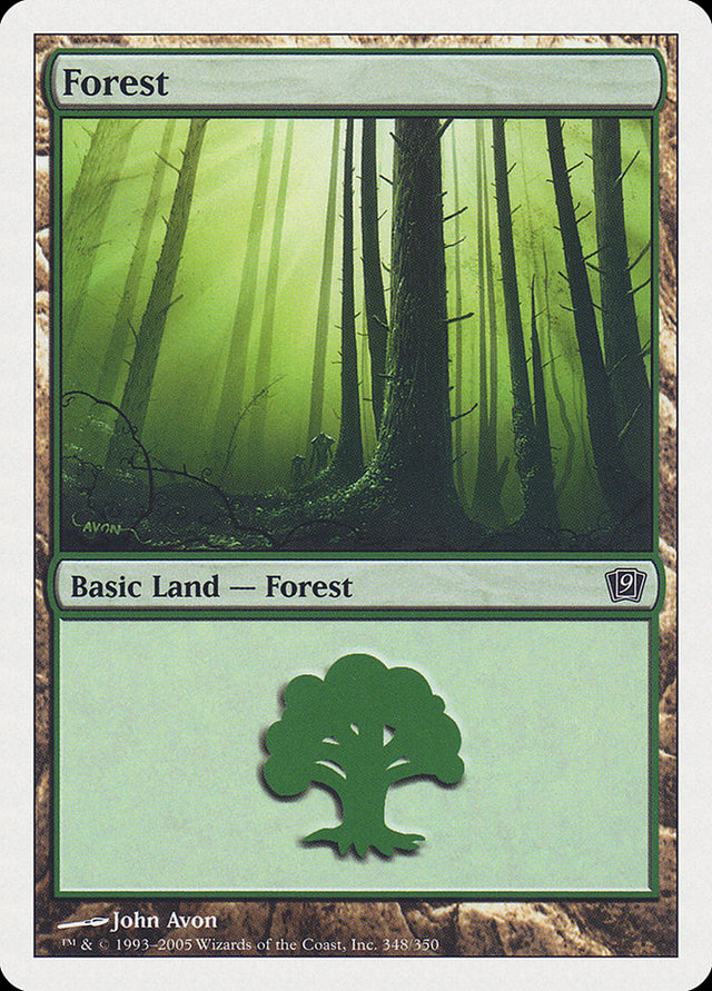 Forest (348) [Ninth Edition] - PCA Designer Toys